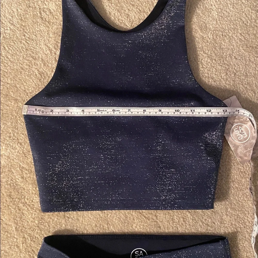 SAGE collective XS NWT workout set. - Picture 12 of 13